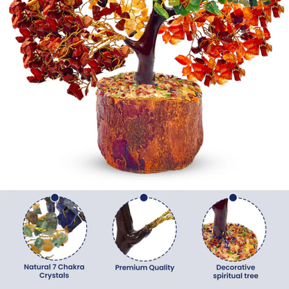 RudraPrana™ 7 Chakra Healing Tree (1000 Beads)