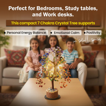 RudraPrana™ 7 Chakra Healing Tree (1000 Beads)