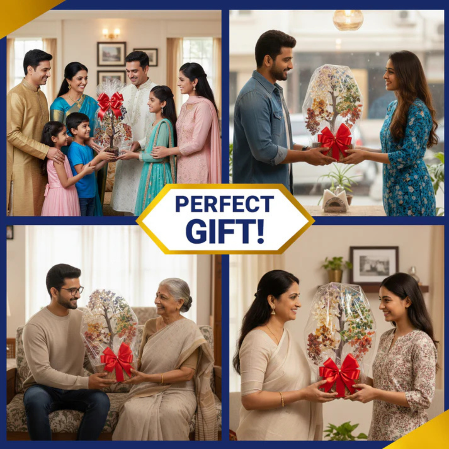 RudraPrana™ 7 Chakra Healing Tree (1000 Beads)