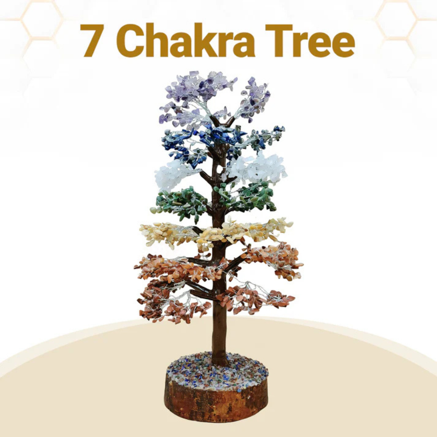RudraPrana™ 7 Chakra Healing Tree (2000 Beads)