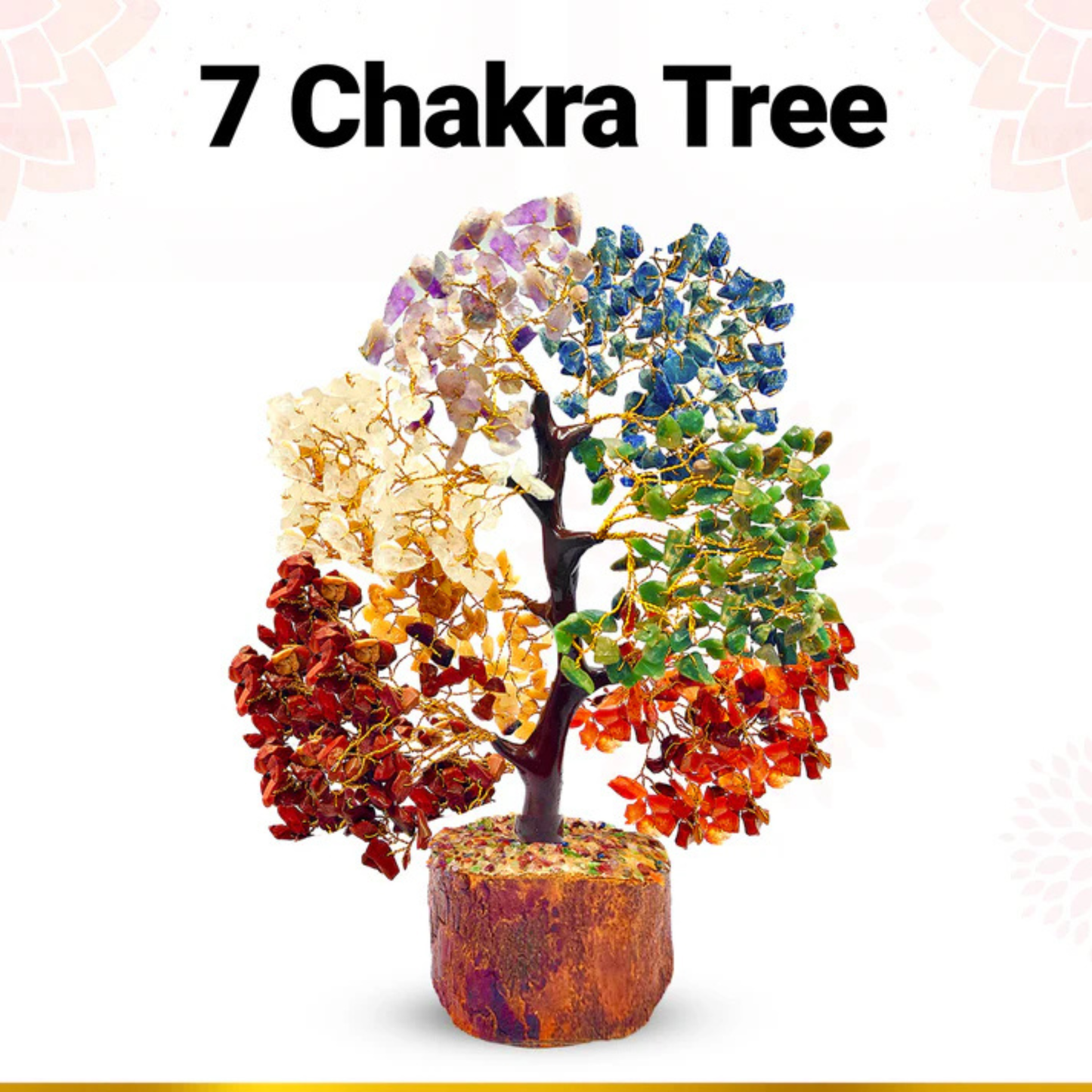 RudraPrana™ 7 Chakra Healing Tree (500 Beads)