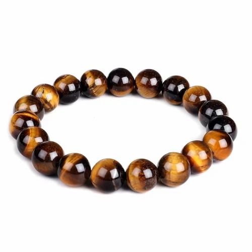 RudraPrana™ Tiger Eye Willpower & Protection Bracelet (8 MM)