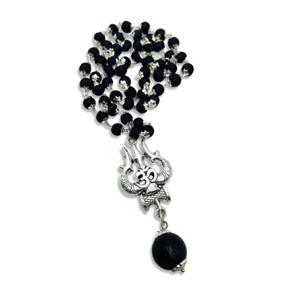 RudraPrana Karungali Shiv Om Mala™ (8MM Beads)