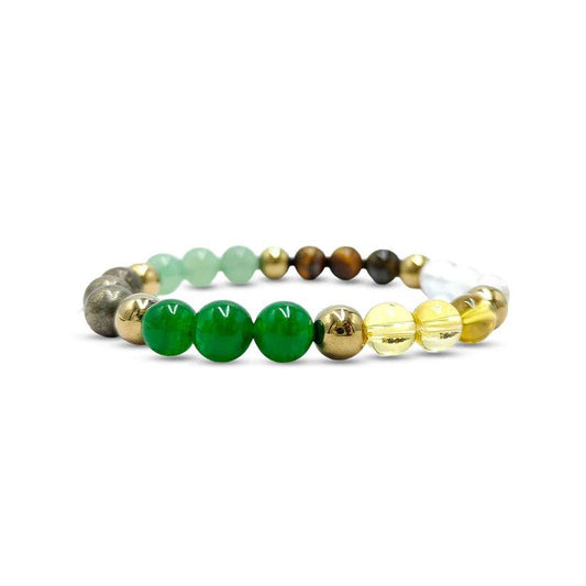 RudraPrana™ Money Magnet Original Stone Bracelet (8MM Beads)