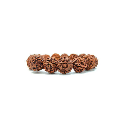 RudraPrana™ Divine 5 Mukhi Rudraksha Bracelet (8MM Beads)