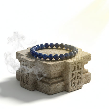 RudraPrana™ Sodalite Communication & Mental Clarity Bracelet (8 MM)