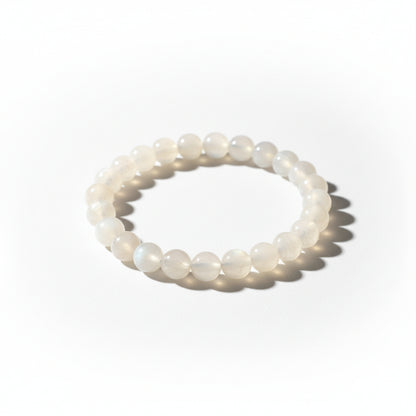 RudraPrana™ Moonstone New Beginnings & Intuition Bracelet (8 MM)