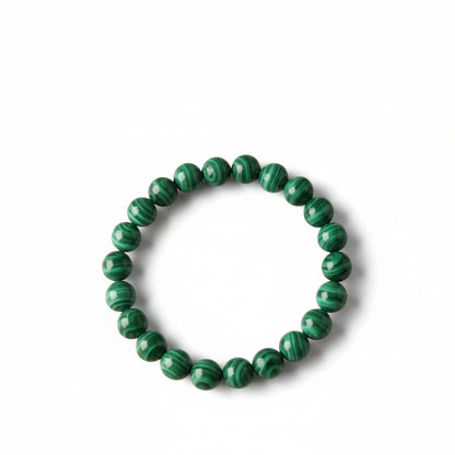RudraPrana™ Malachite Protection & Transformation Bracelet (8 MM)