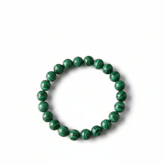 RudraPrana™ Malachite Protection & Transformation Bracelet (8 MM)
