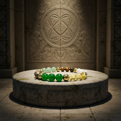 RudraPrana™ Money Magnet Original Stone Bracelet (8MM Beads)