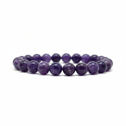 RudraPrana™ Amethyst AAA Meditation & Concentration Bracelet (8 MM)