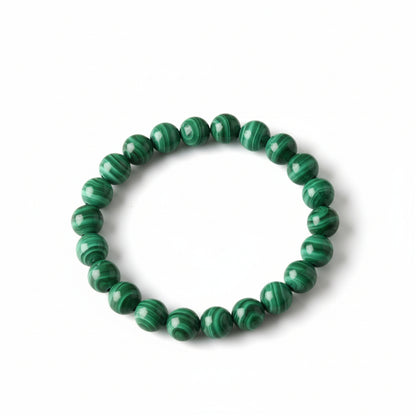 RudraPrana™ Malachite Protection & Transformation Bracelet (8 MM)