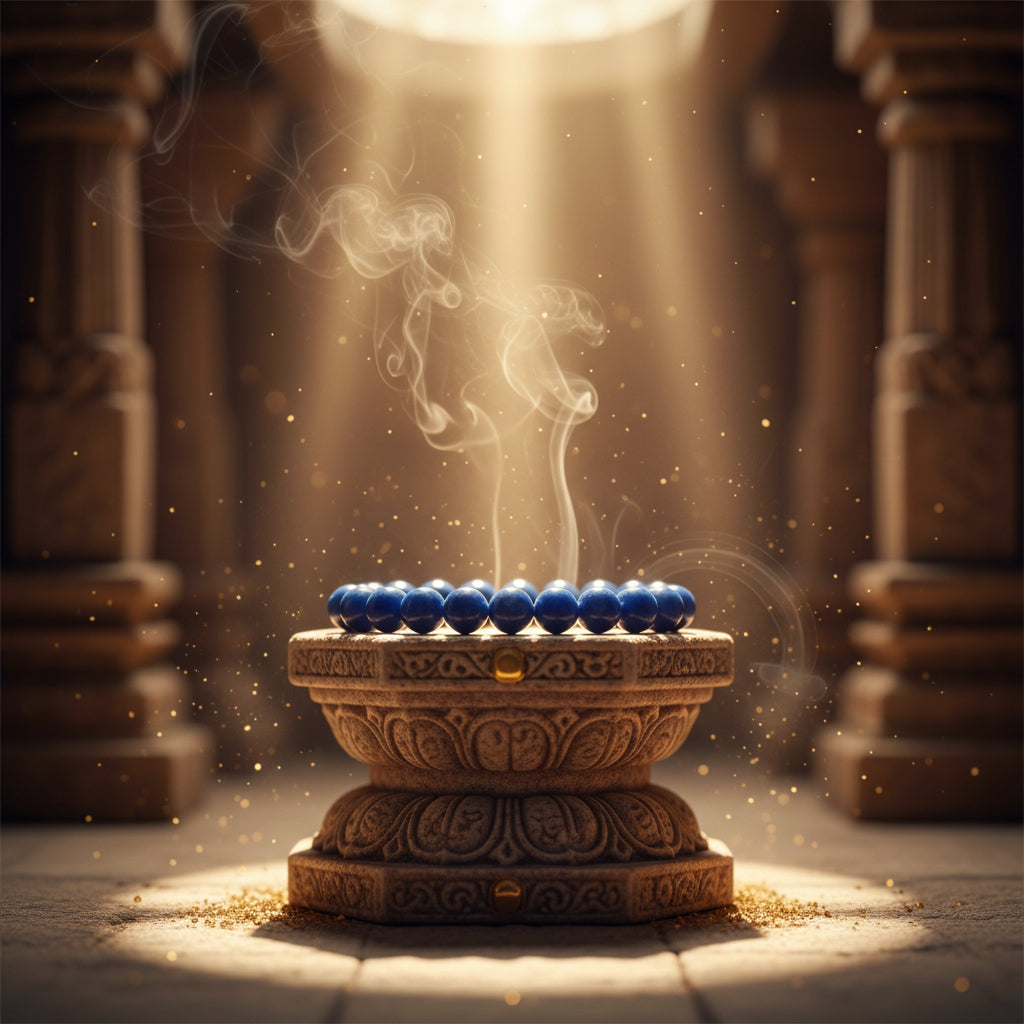 RudraPrana™ Sodalite Communication & Mental Clarity Bracelet (8 MM)