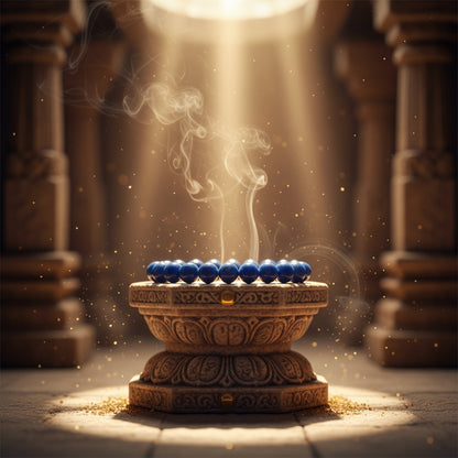 RudraPrana™ Sodalite Communication & Mental Clarity Bracelet (8 MM)